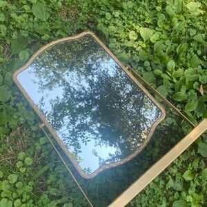 Elegant Gold Framed Mirror